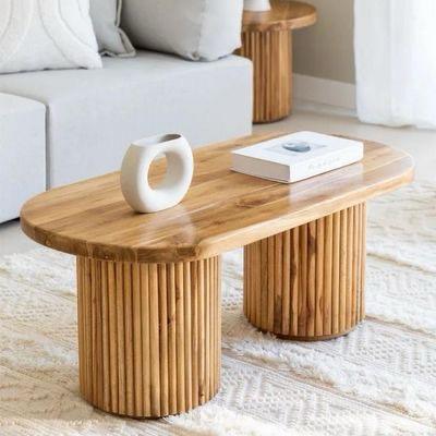 Table d'Appoint Scandinave Design : Alliance Parfaite de Métal et de Bois