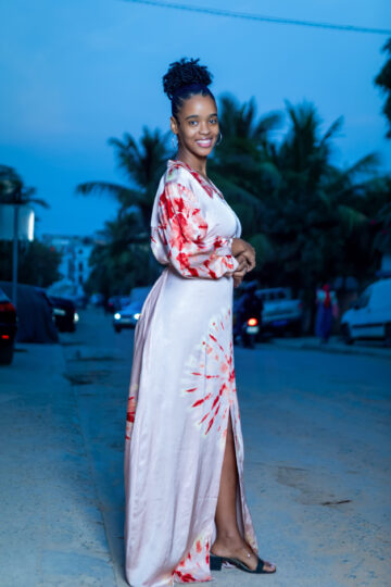 Robe “Tiya” – Collection Éclat Nomade