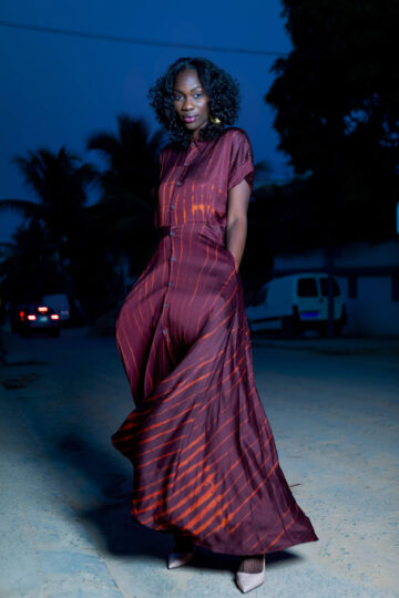 Robe Chemise “Salia” – Collection Éclat Nomade