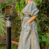 Ensemble Kimono Nzinga Gris