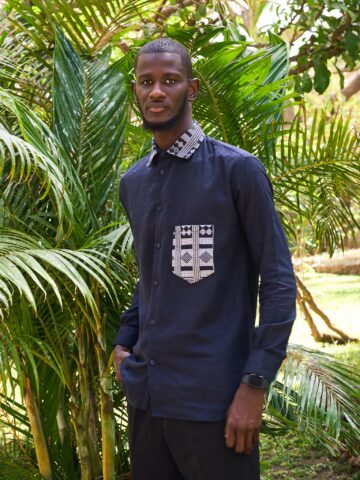 Chemise Lin Pagne Tissé