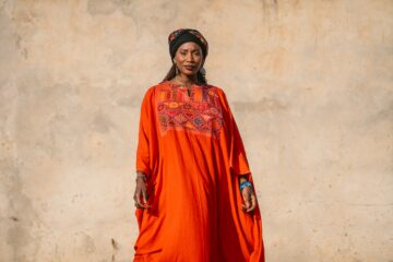 Boubou Amira rouge